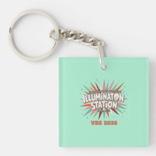 Illumination Station VBS 2026 John 8:12 Vacation Keychain