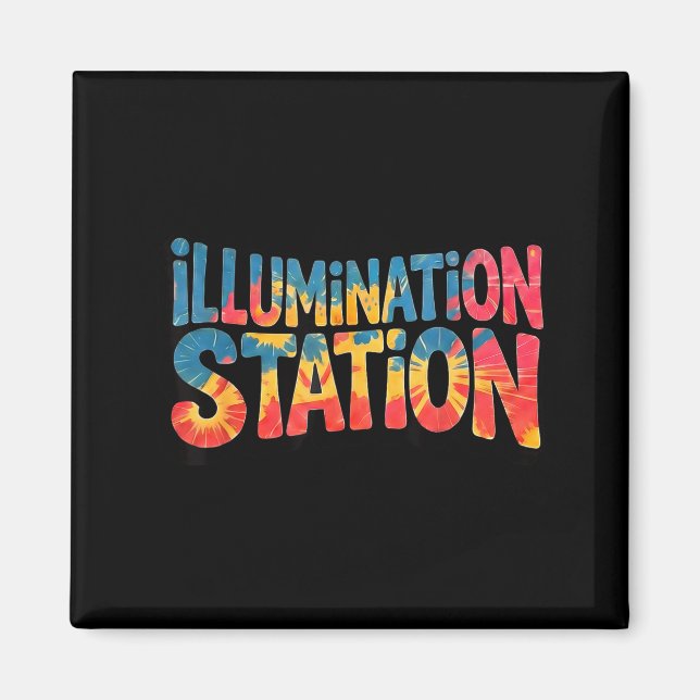 Illumination Station VBS 2026 Vaction Bible School Magnet (Front)