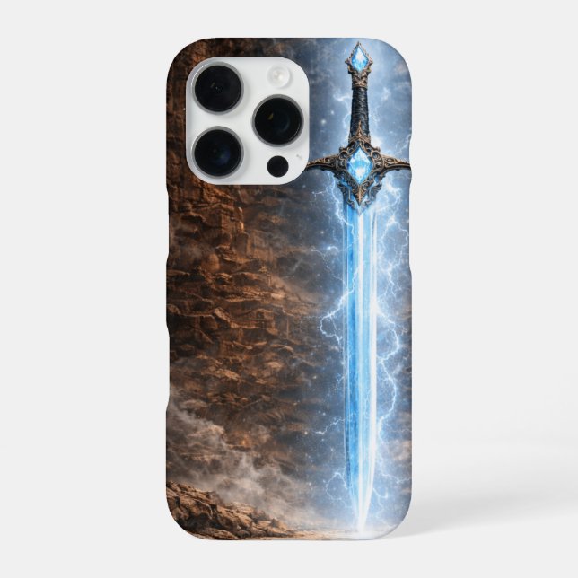 Illuminator Sword Glow Phone Case (Back)