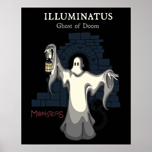 ILLUMINATUS ghost of doom monsters series Poster