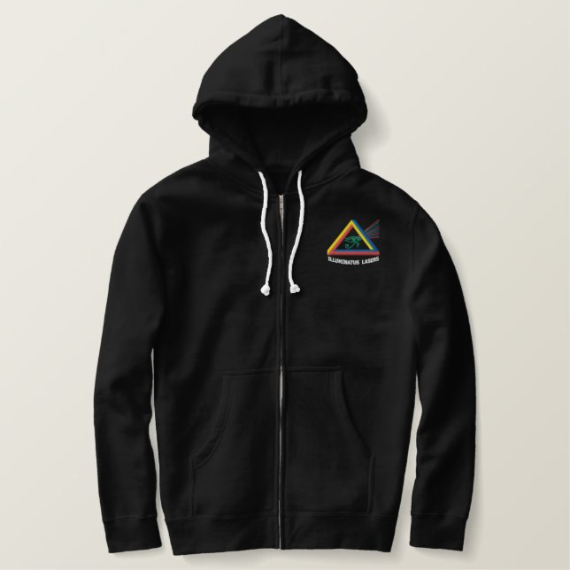 Illuminatus Lasers Logo Hoodie (Design Front)