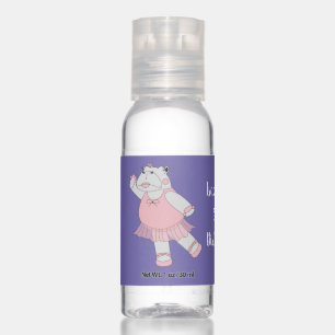 illusima Ballerina Hippo Purple Hand Sanitizer