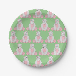 illusima Ballerina Rhino Paper Plates