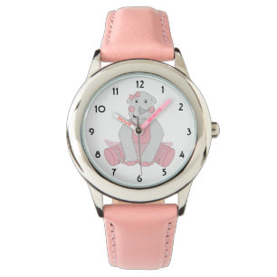 illusima Ballerina Rhino Pink Kids Watch