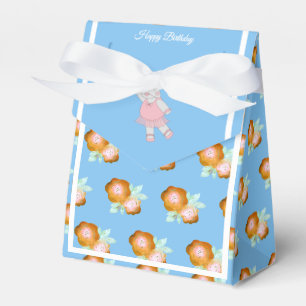 illusima Ballet Hippo Gold Rose Birthday Gift/ Favor Boxes