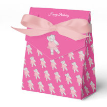 illusima Ballet Hippo Pink Birthday Gift Box/ Favor Boxes