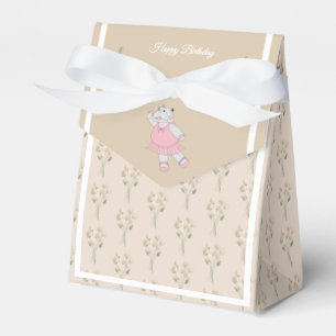 illusima Ballet Hippo Summer Blooms Gift/ Favor Boxes