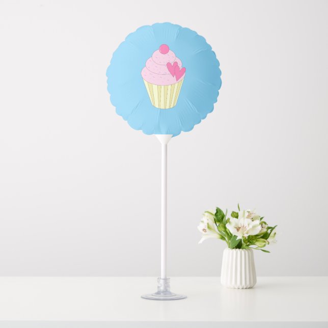 illusima Blue Table Balloon (In SItu)