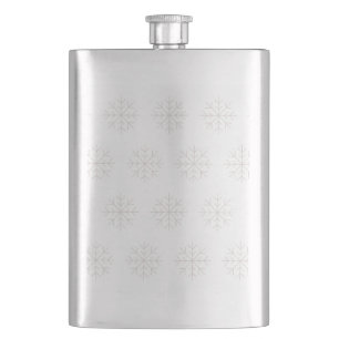 illusima Christmas Snowflakes Flask