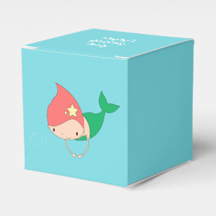 illusima Cotton Candy Mermaid Favor Boxes