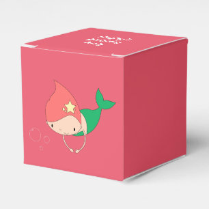 illusima Cotton Candy Mermaid Favor Boxes