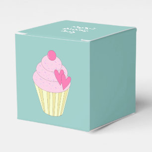 illusima Design Turquoise Favor Boxes