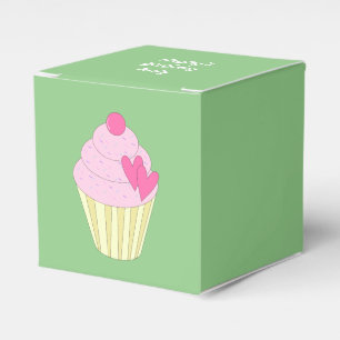 illusima Green Favor Boxes