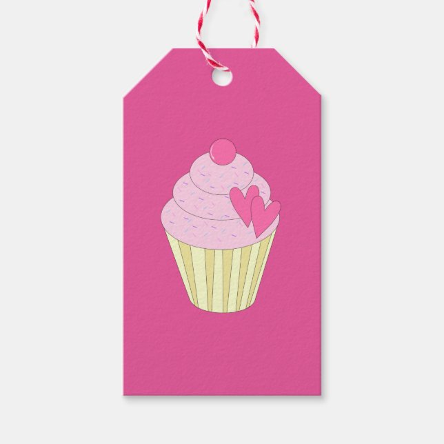 illusima Pink Gift Tags (Front)