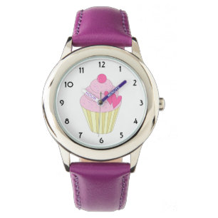 illusima Purple Bows Kids Watch