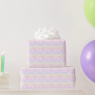 illusima Rainbow Confetti Party Wrapping Paper