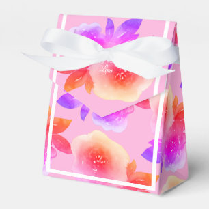 illusima Rainbow Flower Pattern Birthday Gift/ Fav Favor Boxes