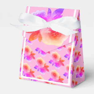 illusima Rainbow Flower Pattern Birthday Gift/ Favor Boxes