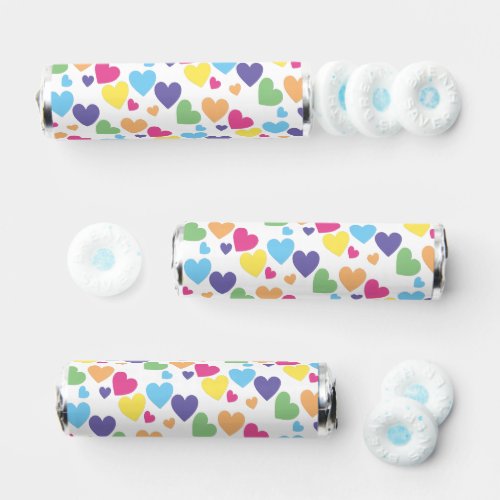 illusima Rainbow Love Hearts Party Candy Breath Savers® Mints