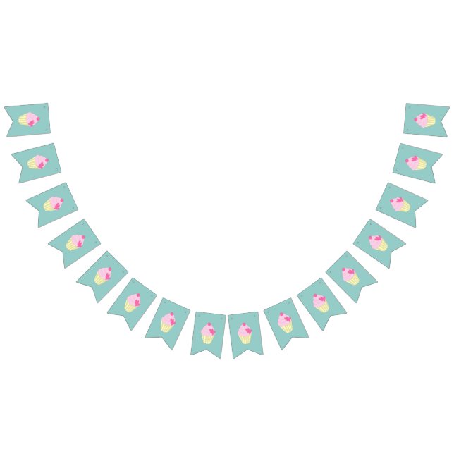 illusima Turquoise Bunting Flags (All)