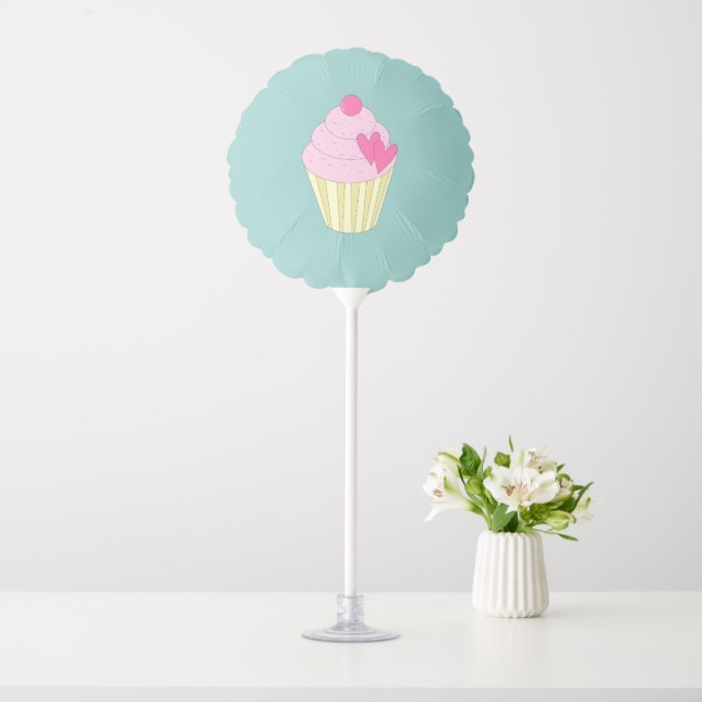 illusima Turquoise Table Balloon (In SItu)