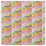 illusion abstract design watercolor fabric