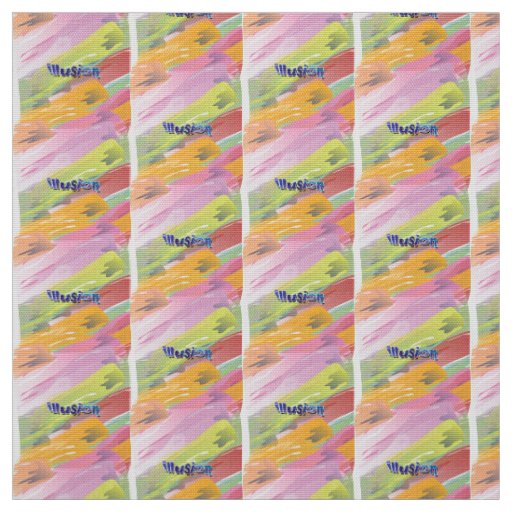 illusion abstract design watercolor fabric