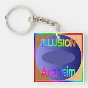 "ILLUSION Anaheim" Keychain! Keychain