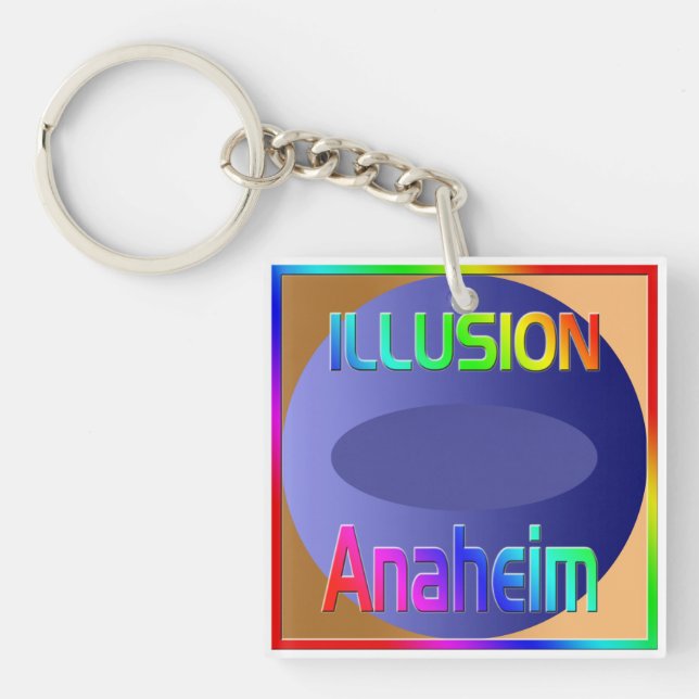 "ILLUSION Anaheim" Keychain! Keychain (Front)