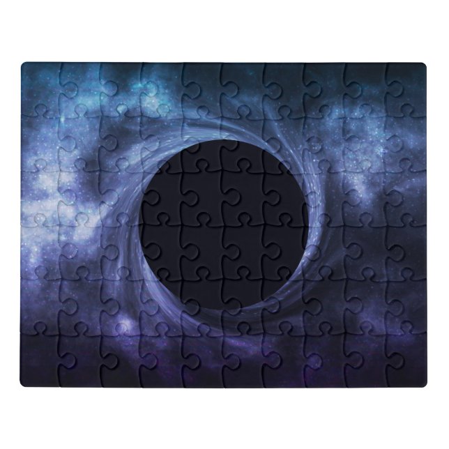 Illusion Galaxy Black Hole Jigsaw Puzzle (Puzzle Horizontal)