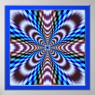 Illusion of Vibration Poster