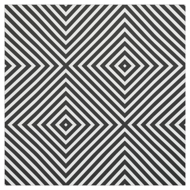 Illusion Stripe Geometric Pattern Fabric (Swatch)