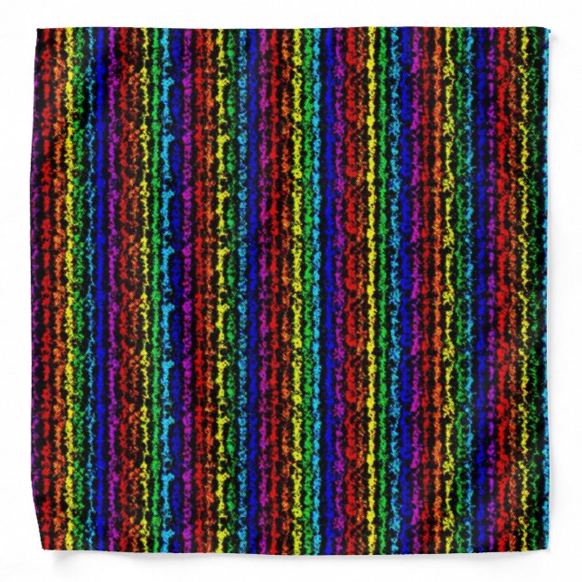 Illusional Rainbow Bandana (Front)