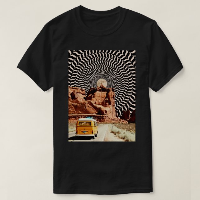 Illusionary Road Trip   T-Shirt (Design Front)