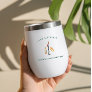 Illustrated Camping | Bachelorette Thermal Wine Tumbler