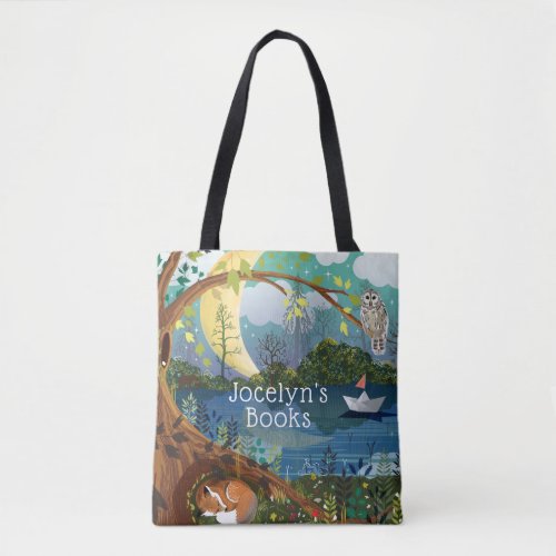 Illustrated Childrens Book Bag