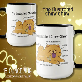 ILLUSTRATED CHOW MUG