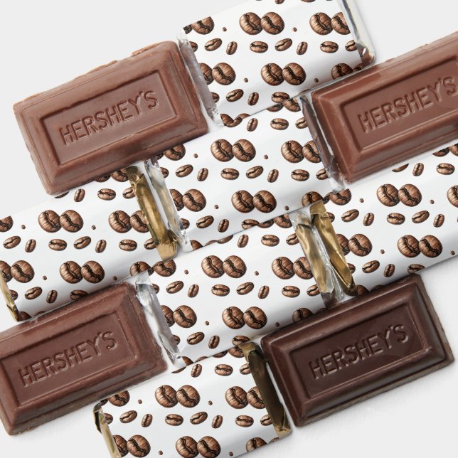 Illustrated Coffee Beans Hershey's Miniatures (Assorted)