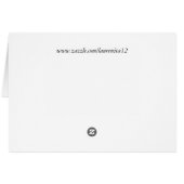 Illustrated dog - chihauhau cards (Back Horizontal)