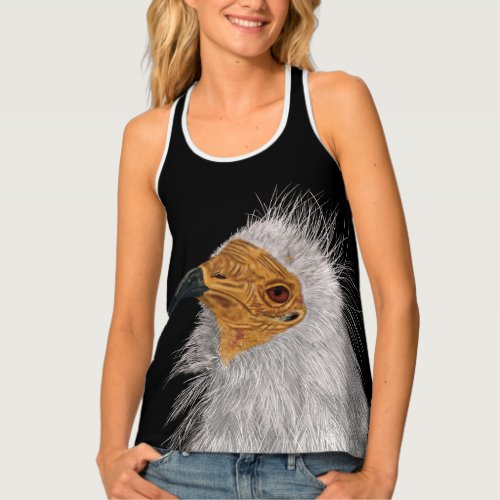 Illustrated Egyptian Vulture Tank Top