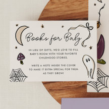Illustrated Halloween Baby Shower Books for Baby