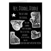 Illustrated Hey Diddle Diddle Nursery Rhyme (Front)
