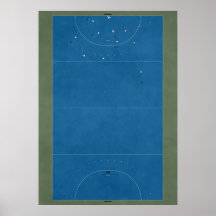 Illustrated Hockey Field from above