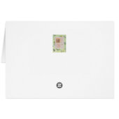 Illustrated hummingbird Fantasy Floral (Back Horizontal)