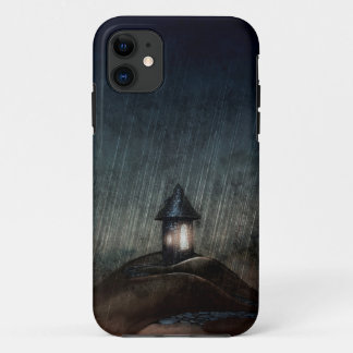 Illustrated iPhone Case. Warm When It Rains. iPhone 11 Case