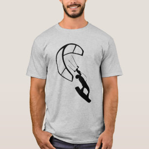 Illustrated kite Surfer T-Shirt