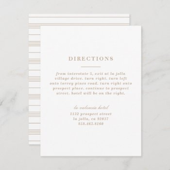 Illustrated Knot Directions Card - Tan by AmberBarkley at Zazzle