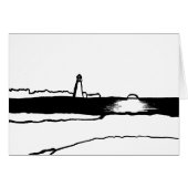 Illustrated Lighthouse Landscape (Front Horizontal)