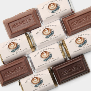 Illustrated Love Is Brewing Hershey's Miniatures