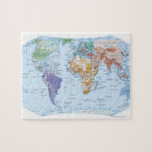 Illustrated Map 4 Jigsaw Puzzle